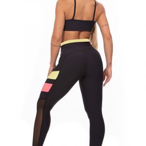 sport leggings fitzone schwarz hinten misbela brazilian bikini shop